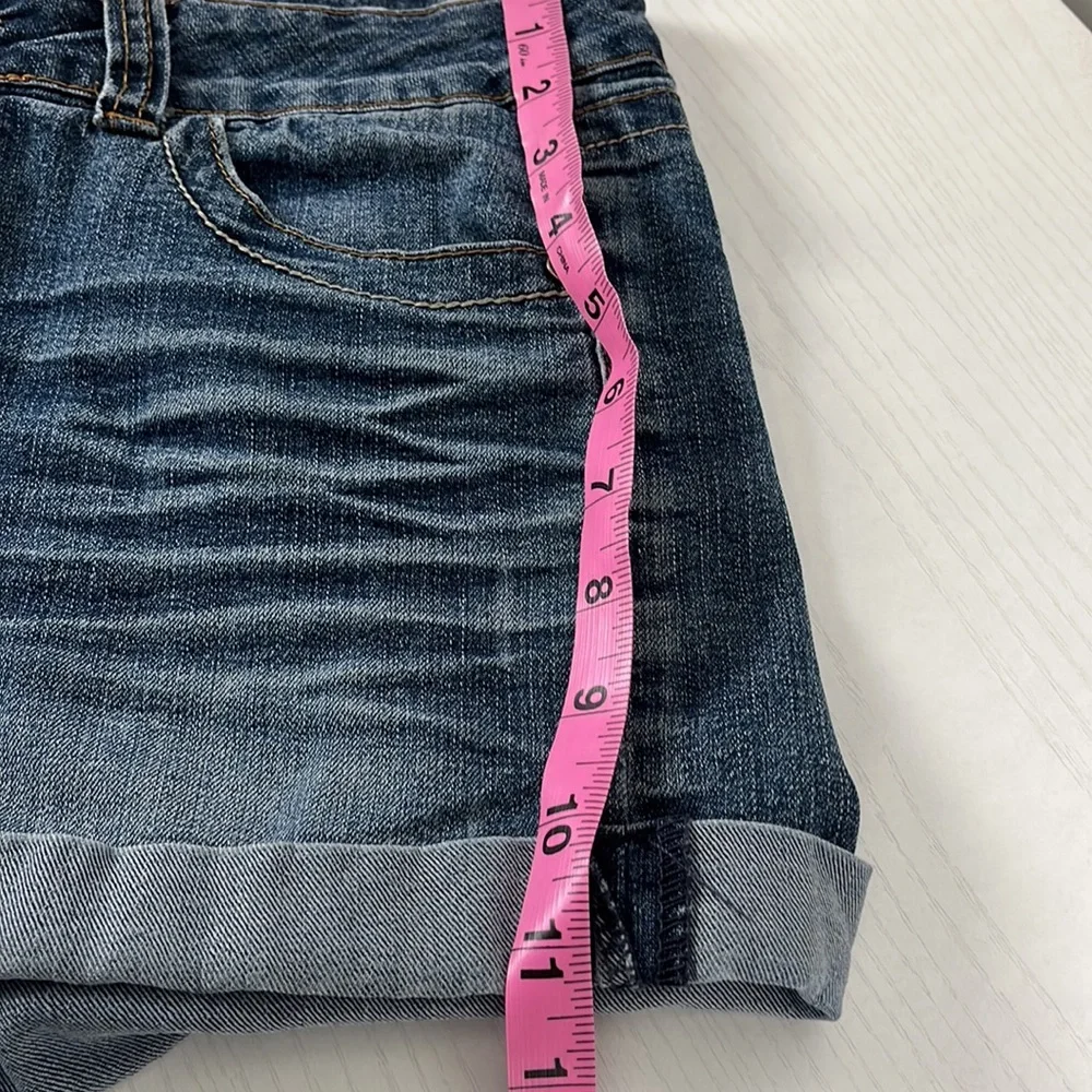 Cest TOI Women's Jean Shorts Dark Wash Siz M - Picture 8 of 9